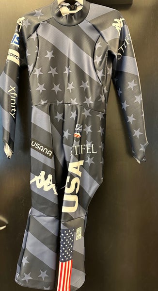 2023 U.S. Ski Team Men's New Large Downhill Suit FIS Legal