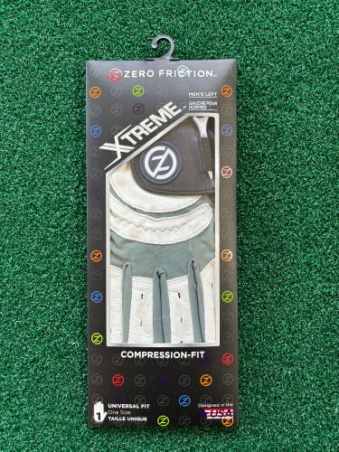 Zero Friction Xtreme Compression Fit Universal Fit Men’s Left Glove NEW