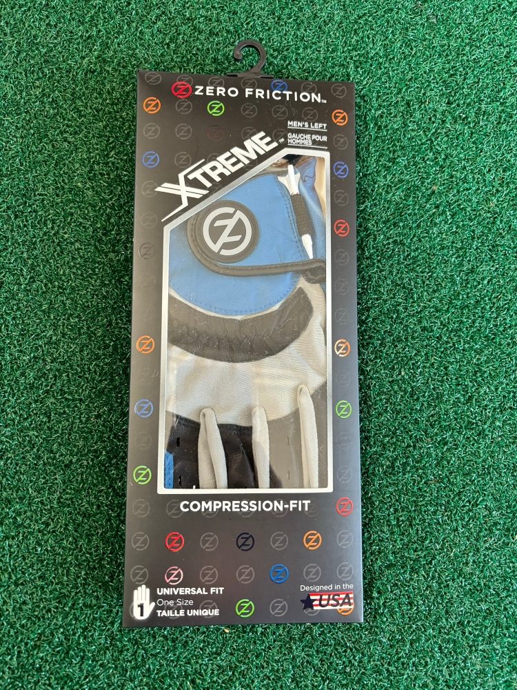 Zero Friction Xtreme Compression Fit Universal Fit Men’s Left Glove NEW