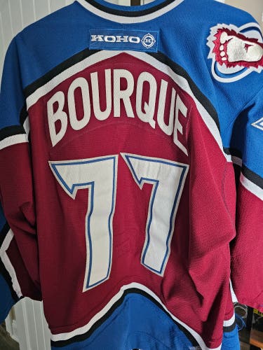 Authentic Bourque Avalanche Jersey