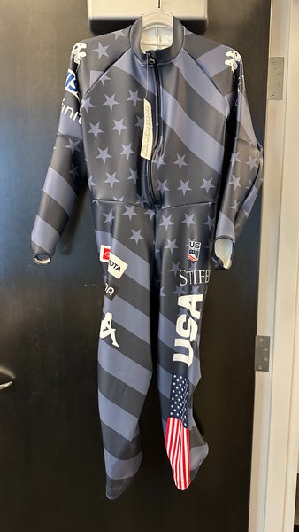 2023 U.S. Ski Team Men's New Medium Race Suit FIS Legal | SidelineSwap