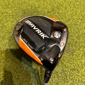 Callaway Mavrik Sub Zero 9* Driver, Fujikura Pro 2.0 Stiff Flex, RH