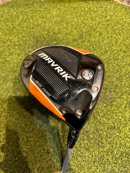 Callaway Mavrik Sub Zero 9* Driver, Fujikura Pro 2.0 Stiff Flex