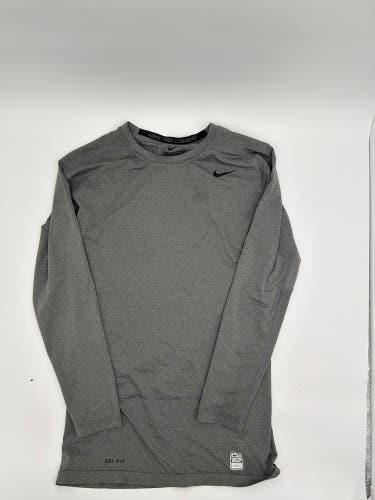New Gray XL Nike Pro Combat Long Sleeve Compression Shirt