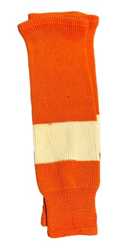 Flyers colors hockey socks