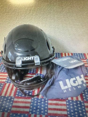 Light Football Helmet Black New Youth XL
