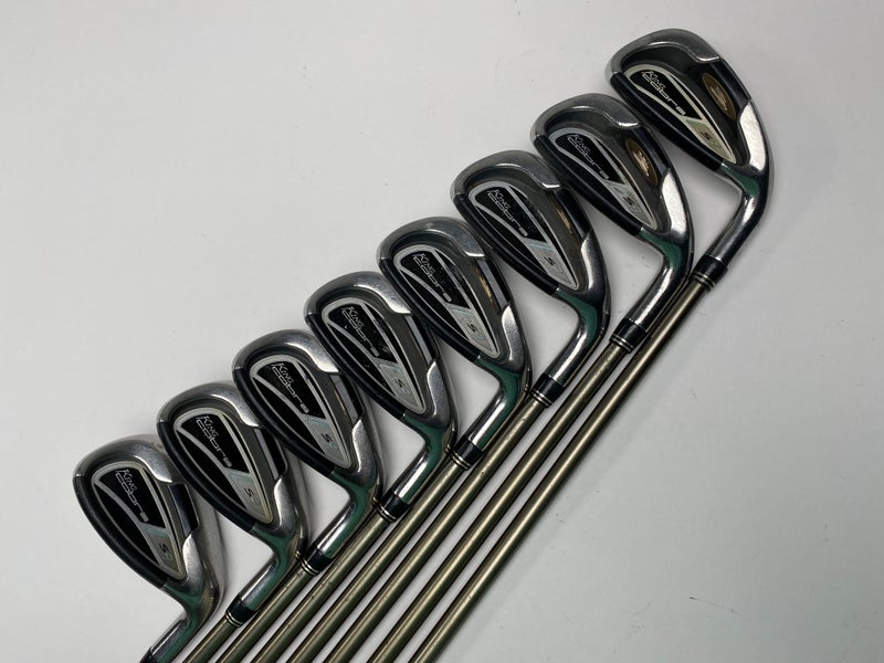 Cobra S9 Iron Set 6-PW+GW+SW+LW Graphite Design YS-5.1+ 55g Lite RH