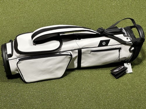Sun Mountain Metro Sunday Lightweight Carry Golf Bag White/Black New #91239