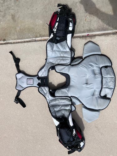 Used Small Vaughn Ventus LT80 Goalie Chest Protector