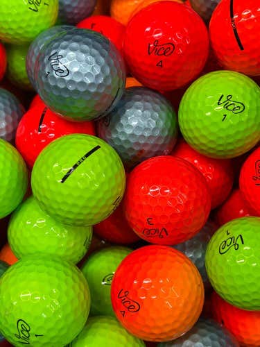 15 Colored Vice Pro Near Mint AAAA Used Golf Balls.......assorted color