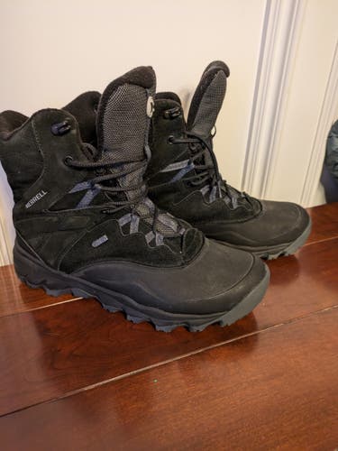 Merrell Adult Performance Black Boots- Size 9, Used, Excellent Condition