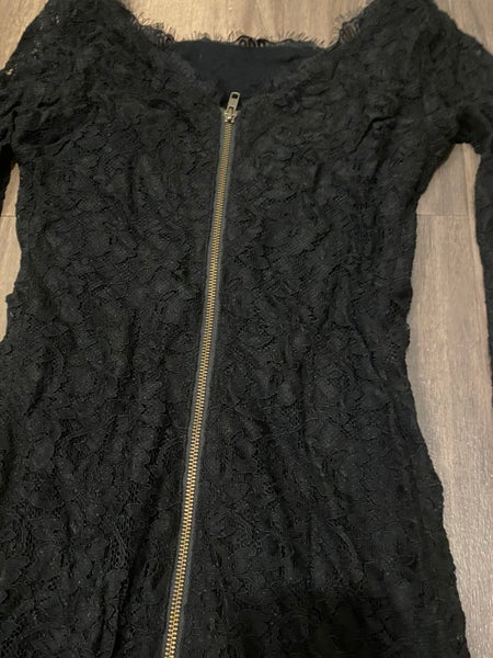 Diane Von Furstenberg Women’s Size 4 Black Zarita Dress New
