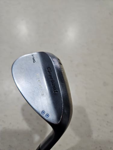 Men's Used Cleveland Right Handed RTX-3 Wedge Wedge Flex 54 Degree Steel Shaft