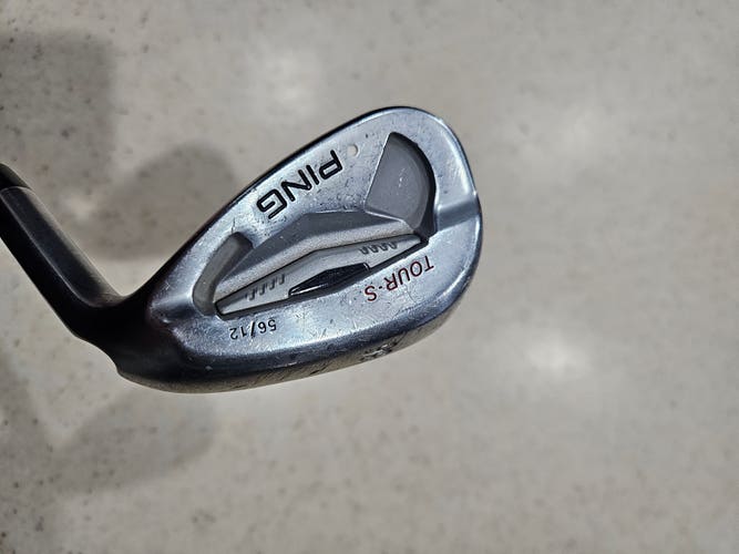 Men's Used Ping Right Handed Tour-S Wedge Stiff Flex 56 Degree Graphite/Steel Shaft