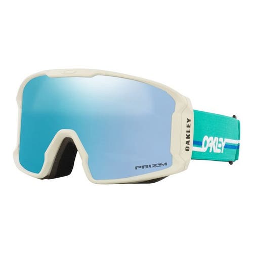 New Oakley Line Miner M Celeste B1b Racing Bride w/ Prizm Sapphire Iridium Ski Snowboard Goggles NIB