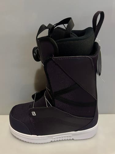 Salomon Women’s Scarlet BOA Nightshade Snowboard Boots - Size 5 (22.5cm) NIB