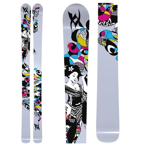 Used Unisex Volkl 170 cm Aura Skis With Bindings