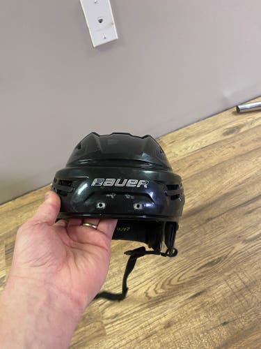 Team Canada, Used Medium Bauer Re-Akt Helmet Pro Stock