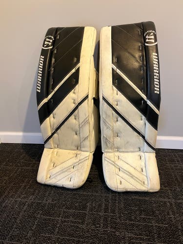 Used 34" Warrior Ritual G4 Pro Goalie Leg Pads
