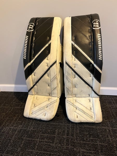 Used 34" Warrior Ritual G4 Pro Goalie Leg Pads