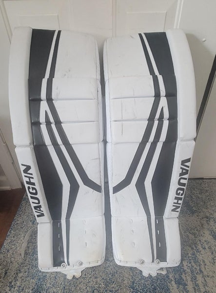 Used 34" Vaughn Velocity V9 Pro Goalie Leg Pads