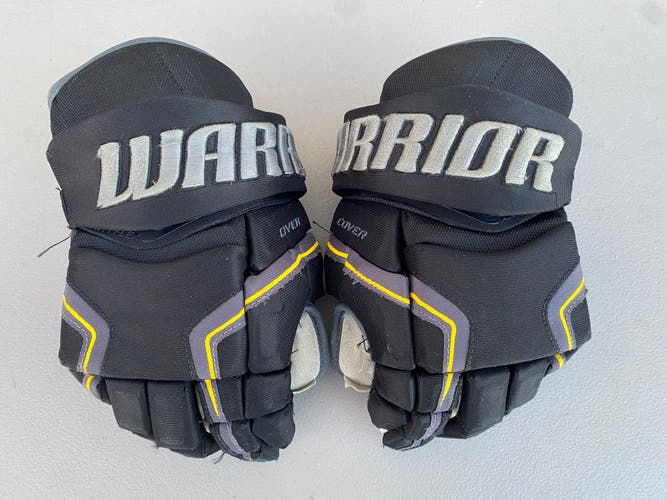 Warrior Covert QRE Pro Stock Hockey Gloves 14" Black 5192