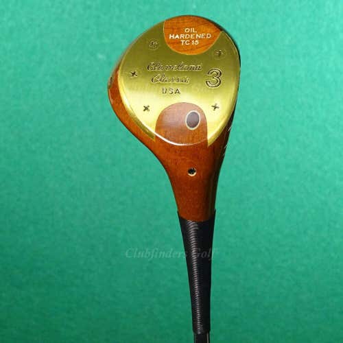 Cleveland Classic OH TC15 Persimmon Fairway 3 Wood Dynamic Gold S300 Steel Stiff