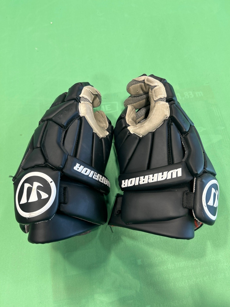 Used Warrior Burn Lacrosse Gloves (12")