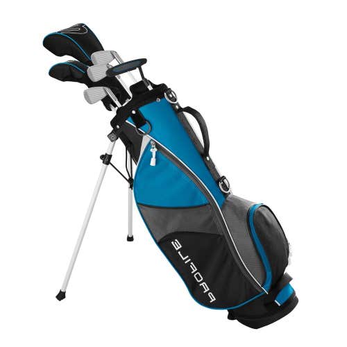 Wilson Profile JGI Junior Complete Golf Club Set - Large Blue - LEFT HAND