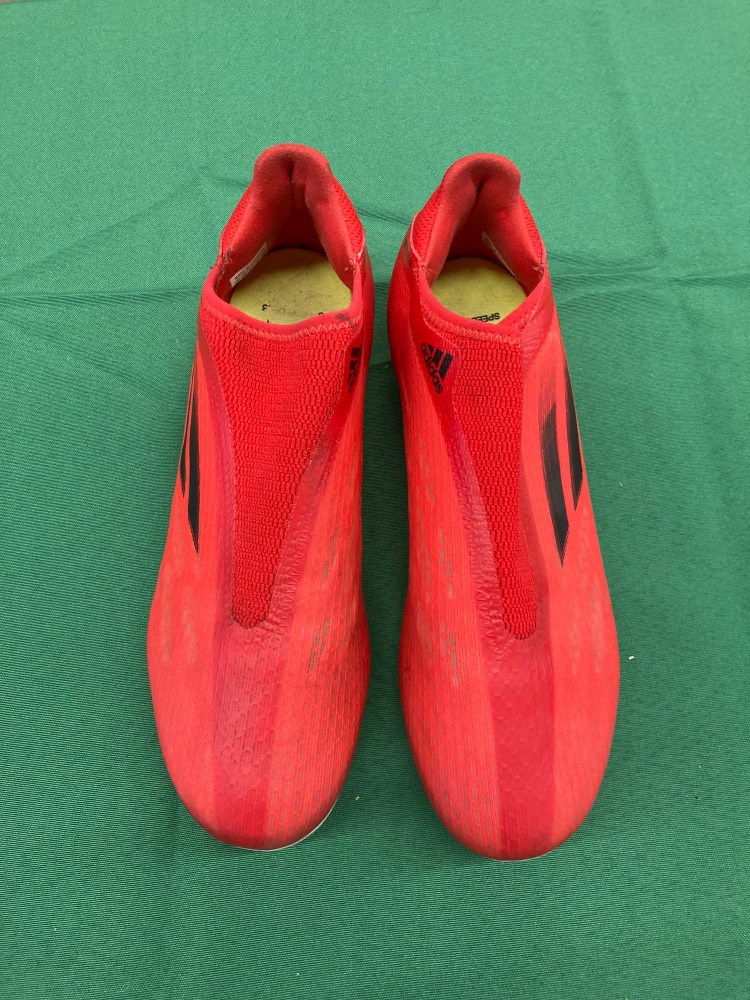 Red Used Molded Adidas X Speedflow Men's 9.0 (W 10.0) Soccer Cleats