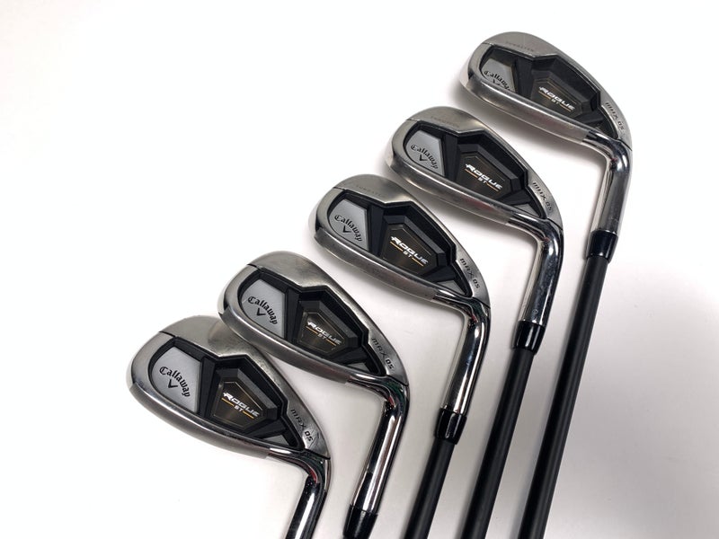 Callaway Rogue ST Max OS Lite Iron Set 7-PW+AW Cypher Forty 4.0 Ladies RH