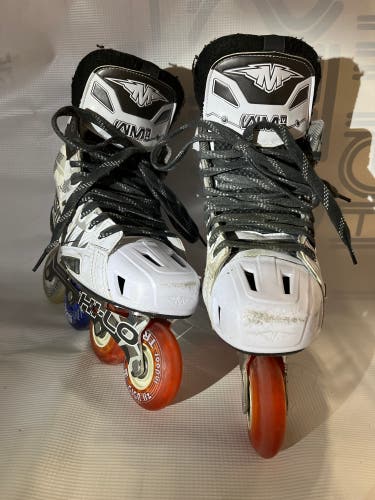 Used Mission Wide Width Size 6.5 Inhaler WM03 Inline Skates