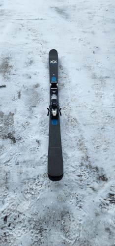 Used Volkl 177 cm Kendo All Mountain Skis With Adjustable Demo Bindings Max Din 12