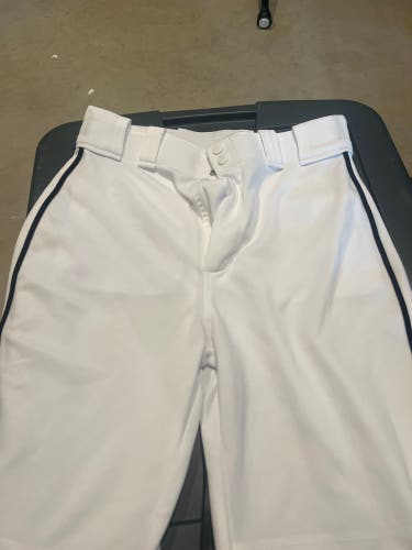 White Used XL Rawlings Game Pants