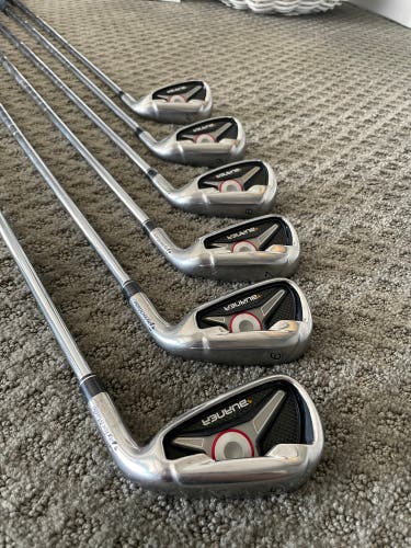 Men's Right Handed Regular Flex Steel Shaft Burner Iron Set
