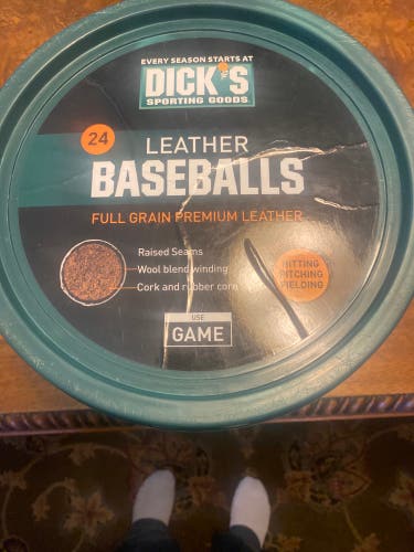 Used Rawlings 24 Pack (2 Dozen) Official Major League Baseballs