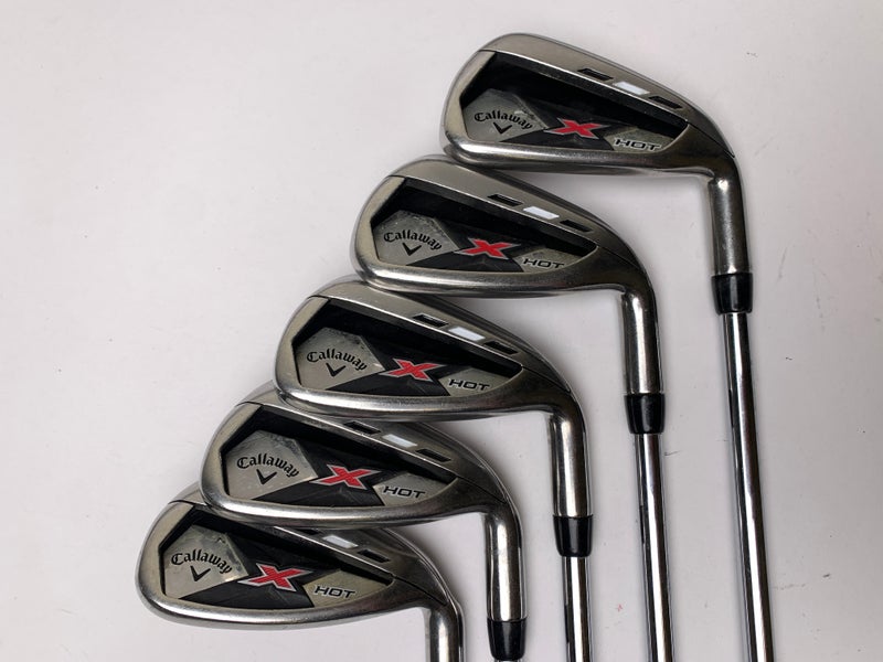Callaway 2013 X Hot Iron Set 7-PW+AW True Temper Speed Step 85 85g Regular RH