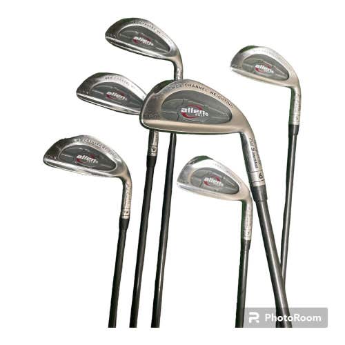 Alien Golf DS9 Pat Simmons Iron Set 5-PW Stiff Flex Graphite Shafts RH New Grips