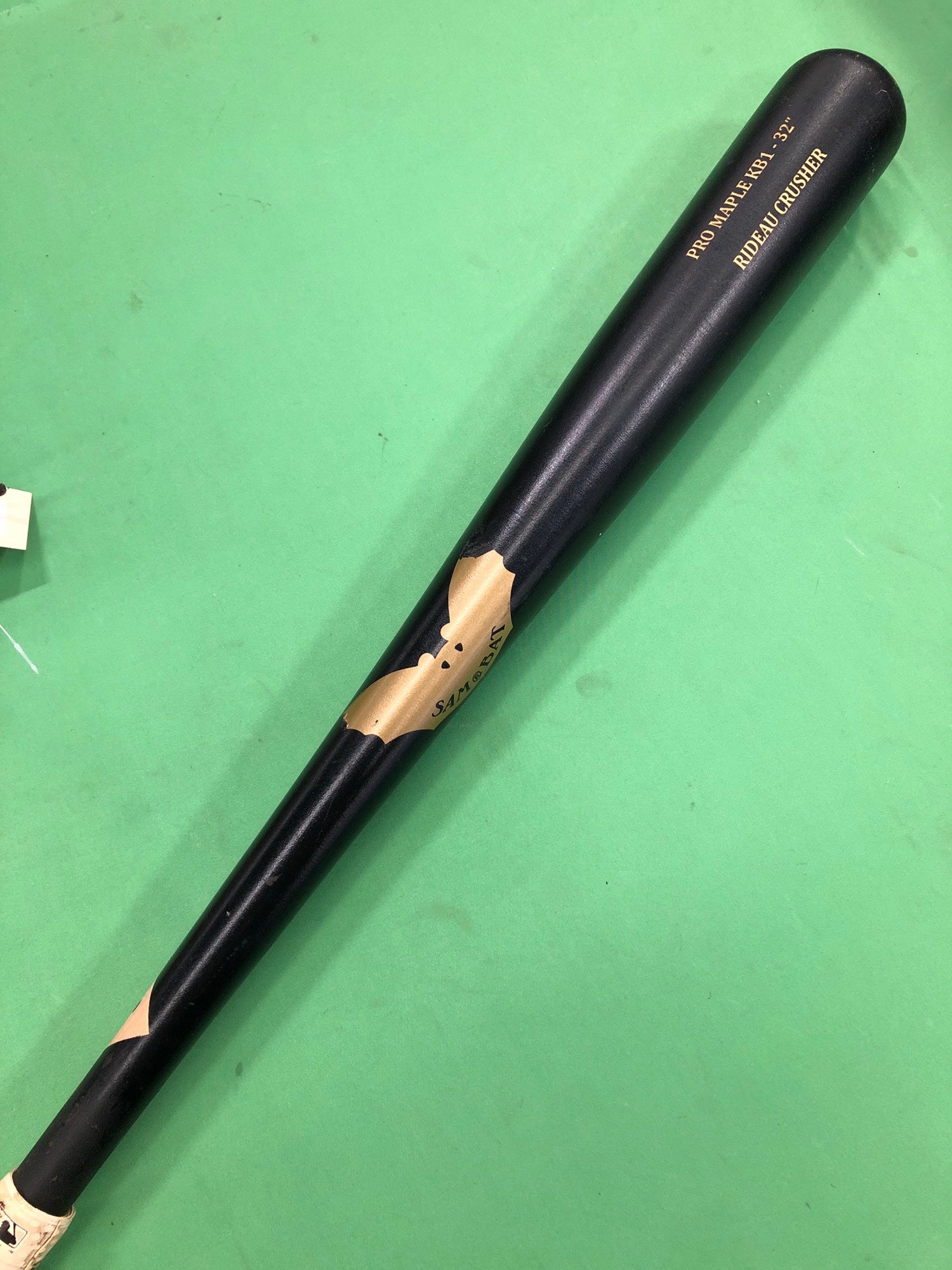 Batte De Baseball Sam Bat En Bois D'Érable - Modèle MMO Rideau Crusher Pro, 32 Pouces, 29 Oz