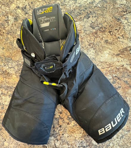 Junior Used Large Bauer Supreme Ultrasonic Hockey Pants