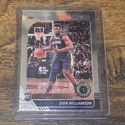 Zion Williamson New Orleans Pelicans 2019-20 Panini NBA Hoops Premium Rookie 258