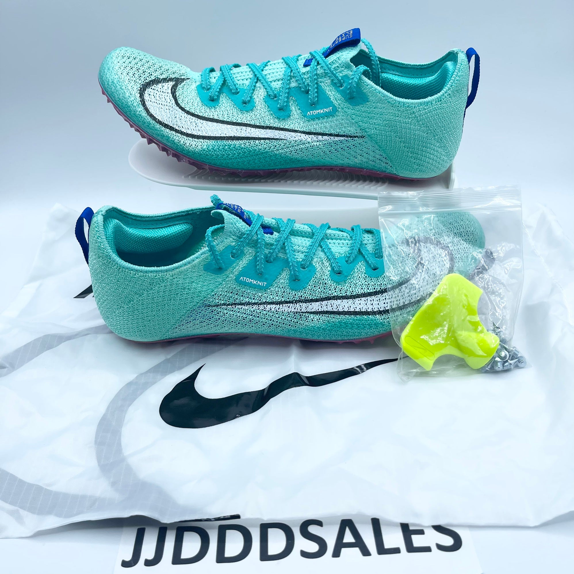 Nike Zoom Superfly Elite 2 Track Spikes Hyper Jade CD4382-300 Men\'s Sz 9 Nike Zoom Superfly Elite 2 Track Spikes Hyper Jade CD4382  main image 3