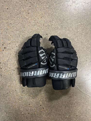 Used Player Warrior Evo FB Lacrosse Gloves Small