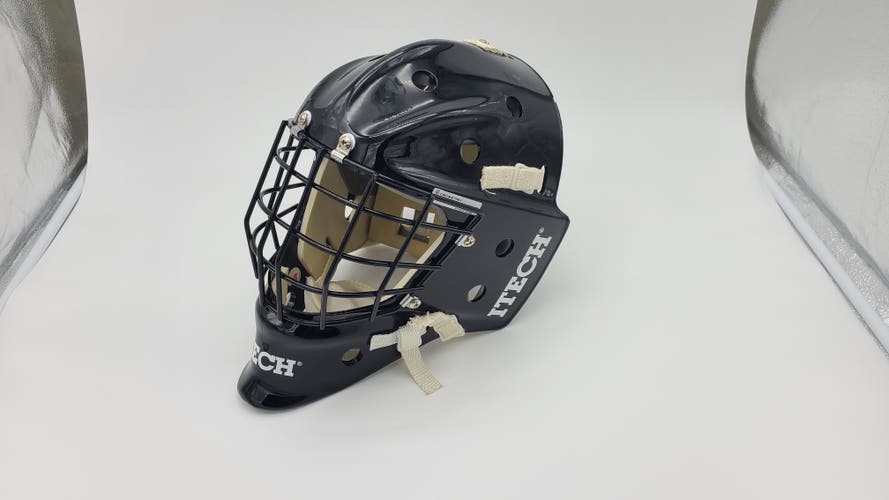 Itech 950 goalie mask - black - vintage