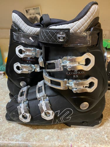Used K2 Compass RX 27.5 275 Downhill Ski Boots