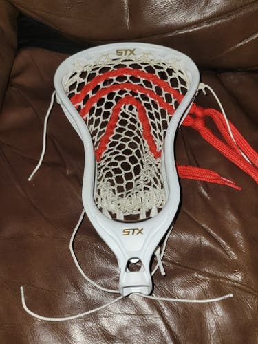 White/Pink STX Stallion 700 Head Strung