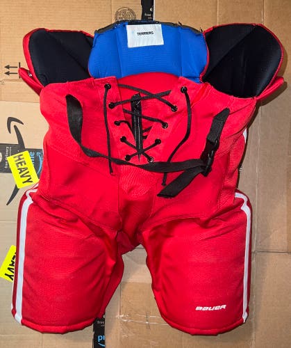 Boston University Senior Medium Bauer Pro Stock Nexus Hockey Pants