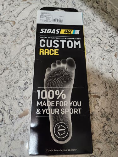 Sidas footbed insoles for giant slalom race size 25.0--26.5