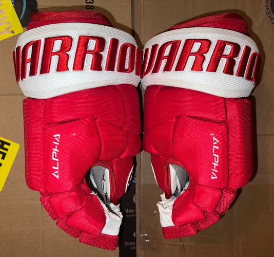 ECHL All Star Game Warrior Alpha Pro Gloves 13”