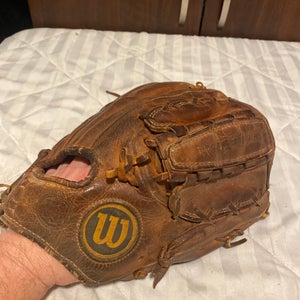 Vintage Wilson 12” Brown Baseball Glove
